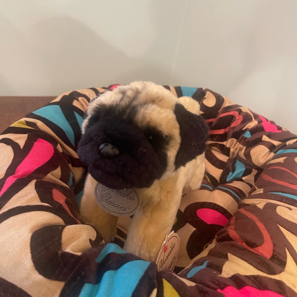 Boho Chic Bowser Donut Pet Bed - Picture 2 of 9